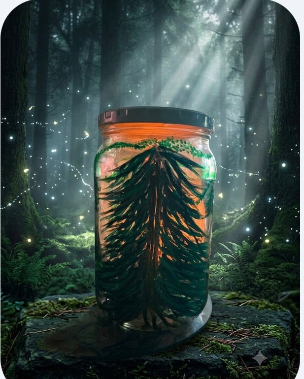 Magical Pine Gifting Jar