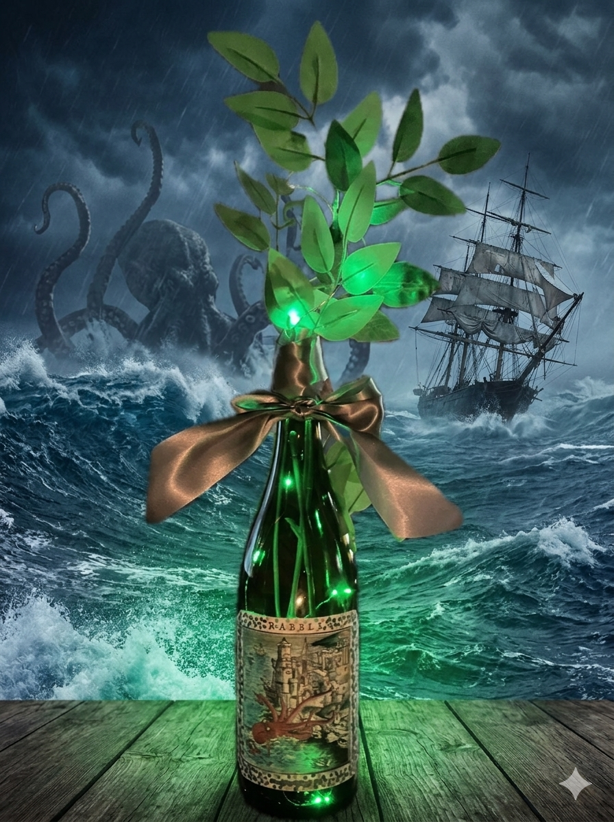 Octopus Bottle Light