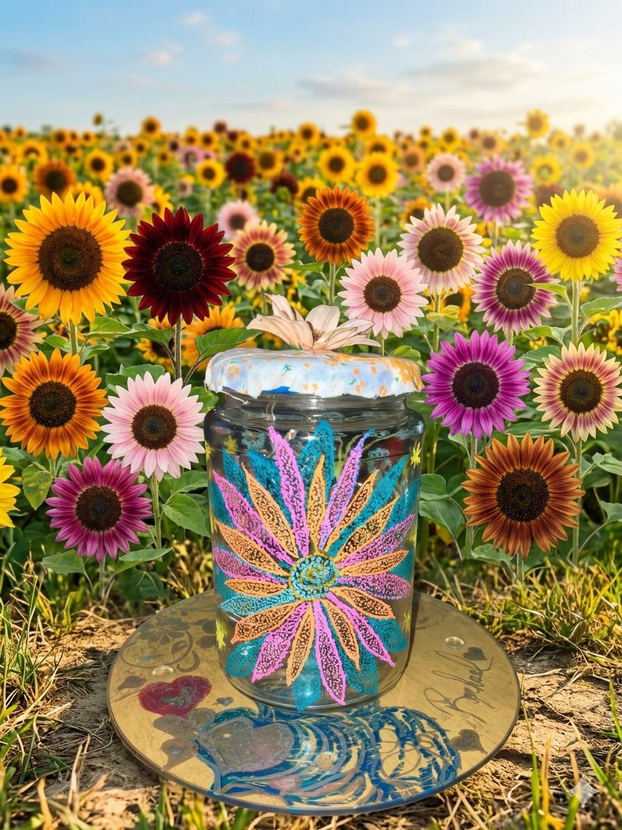 Flower Gifting Jar